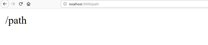 path regex